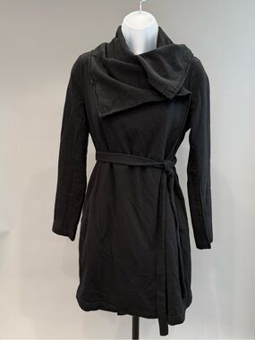 Jessica Simpson Black Maternity Coat